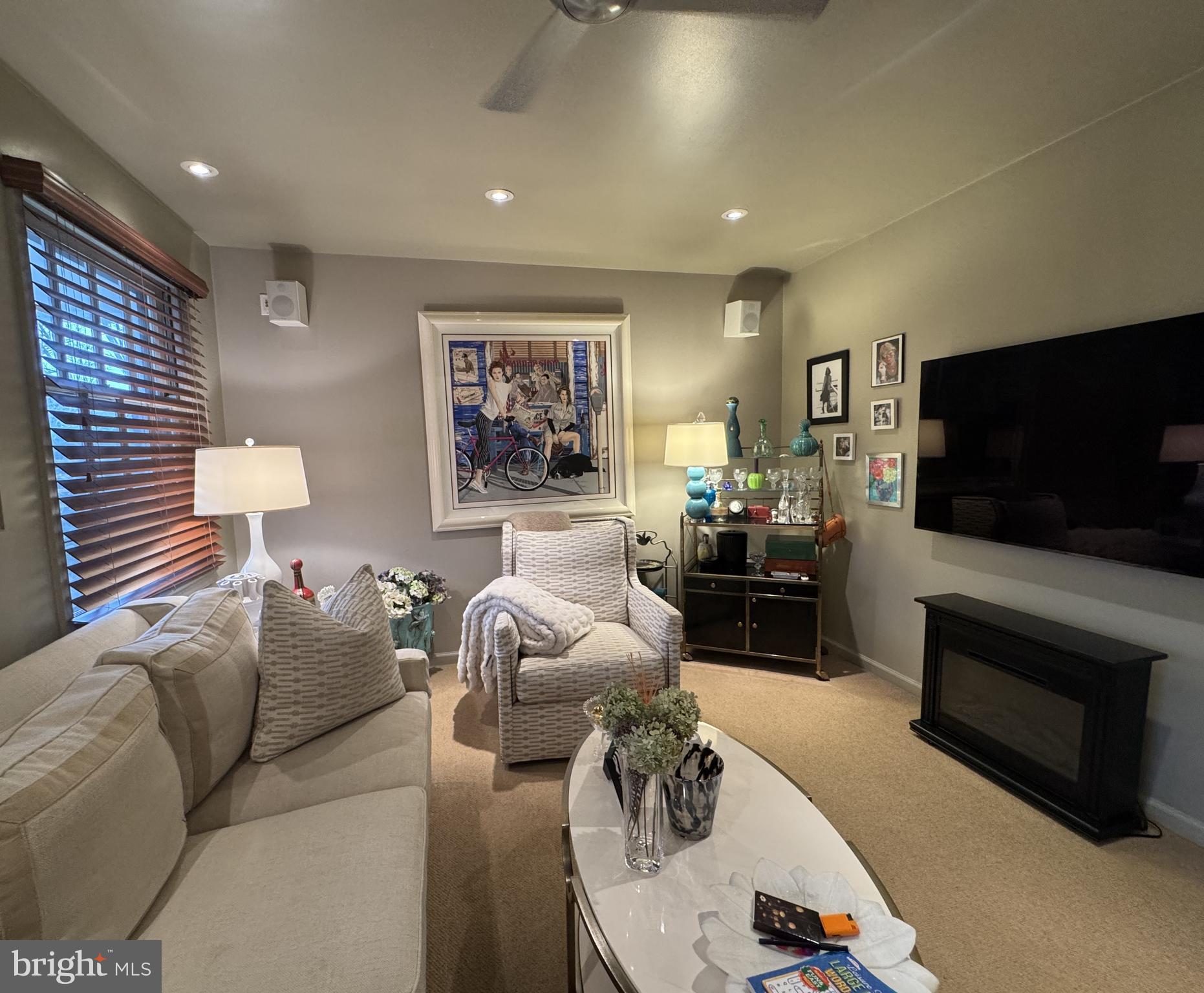 357 Sprague Road Penn Valley, PA 19072 - Photo 25 of 44 a living room with furniture and a flat screen tv