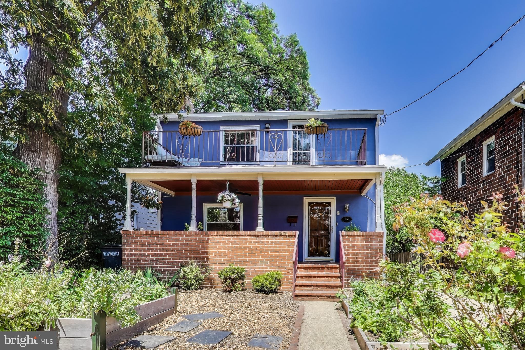 805 Islington Street Silver Spring, MD 20910 - Photo 1 of 50 front view of a house with a yard
