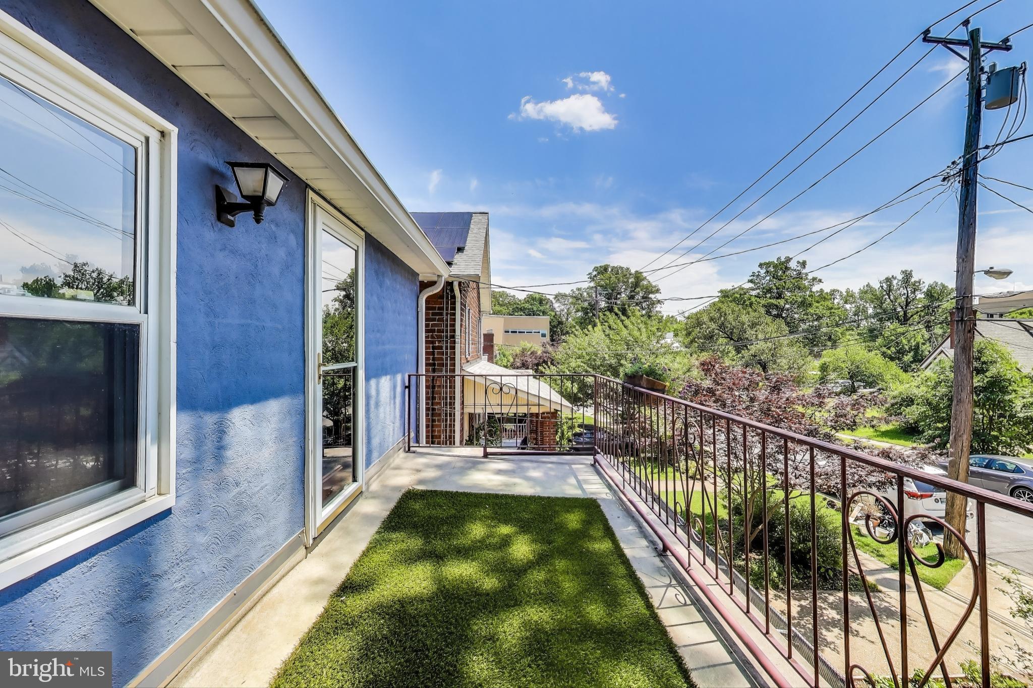 805 Islington Street Silver Spring, MD 20910 - Photo 34 of 50 a view of balcony with yard