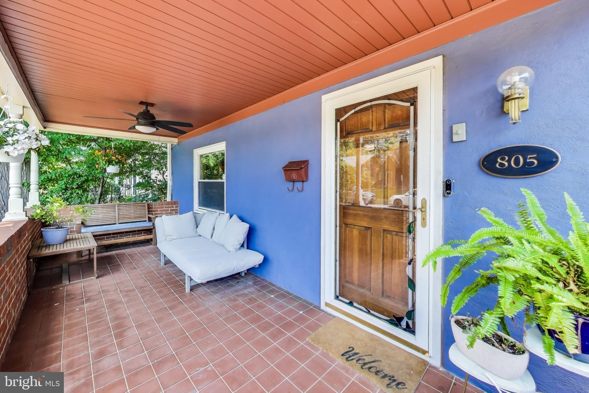 805 Islington Street Silver Spring, MD 20910 - Photo 4 of 50 a view of an outdoor space with porch