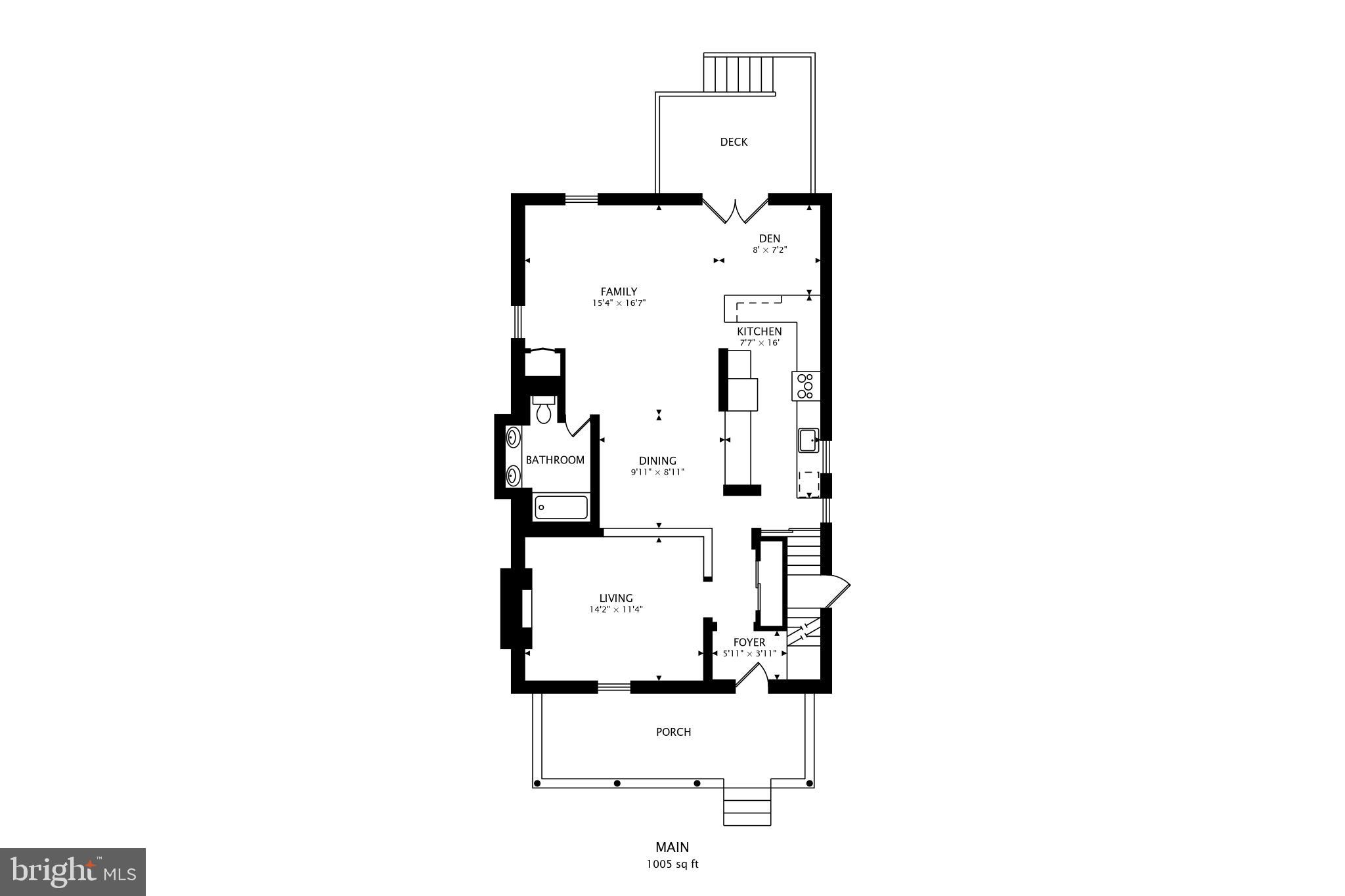 805 Islington Street Silver Spring, MD 20910 - Photo 48 of 50 a picture of floor plan