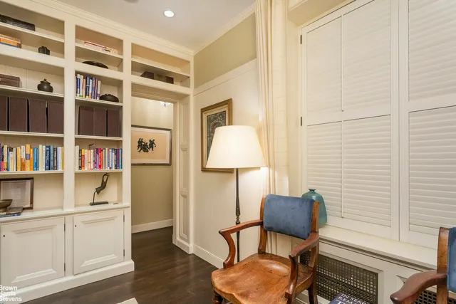 a view of workspace with lounge chair