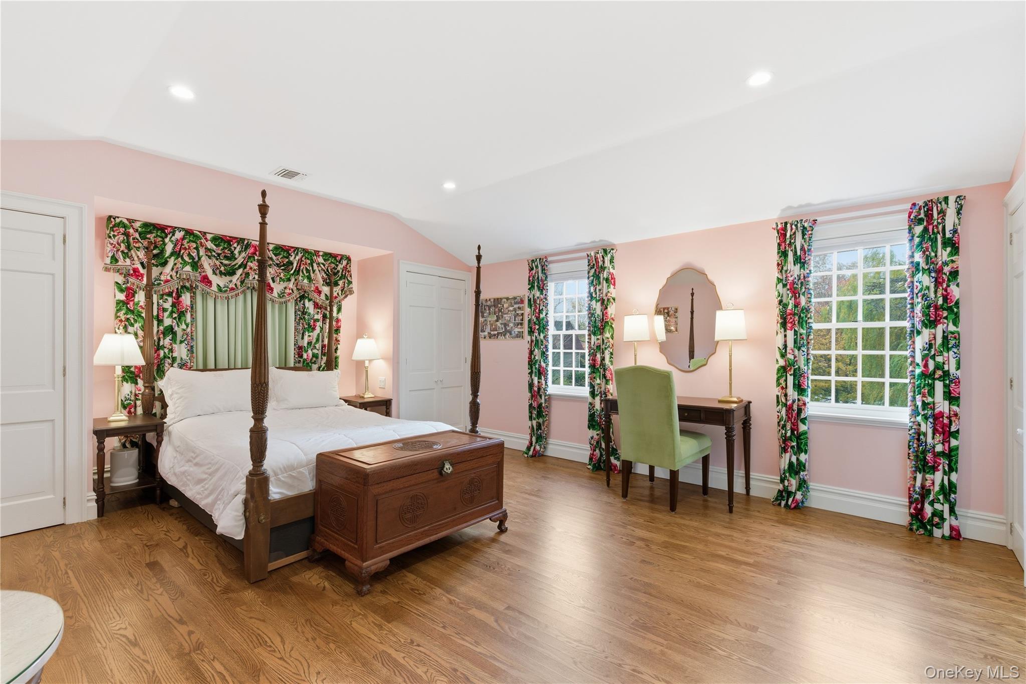 144 West Neck Road Huntington, NY 11743 - Photo 13 of 33 a bedroom with a bed chair and a large window