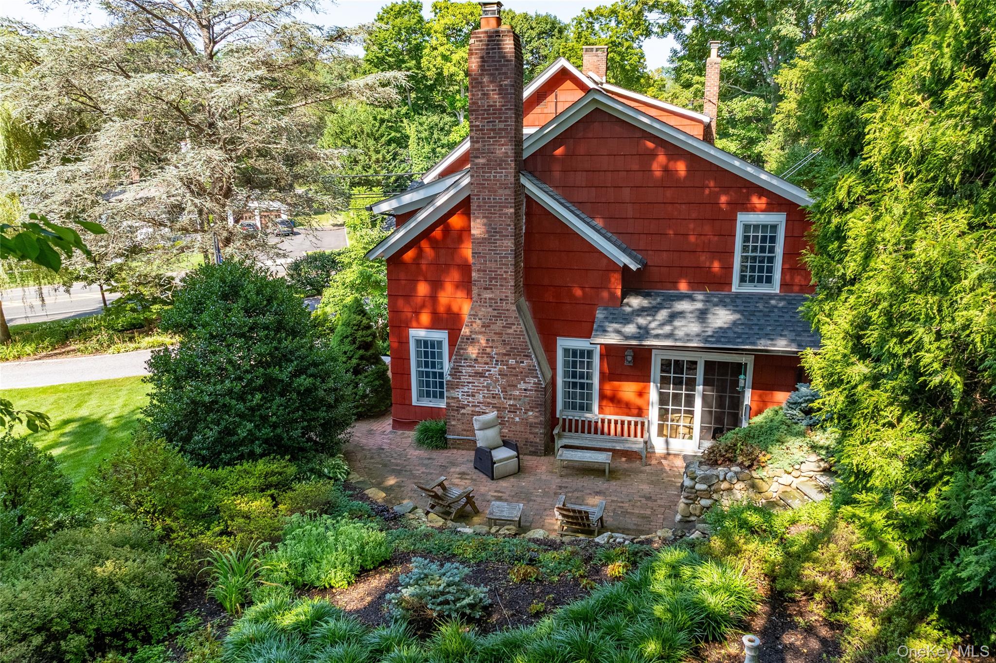 144 West Neck Road Huntington, NY 11743 - Photo 28 of 33 Side Yard W/ Meditation Garden