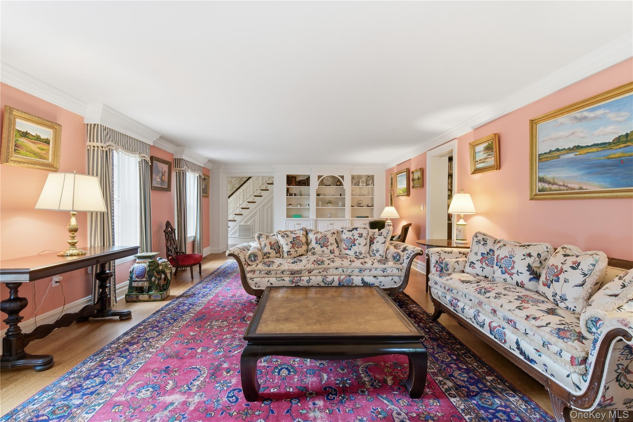 144 West Neck Road Huntington, NY 11743 - Photo 4 of 33 a living room with furniture and a rug
