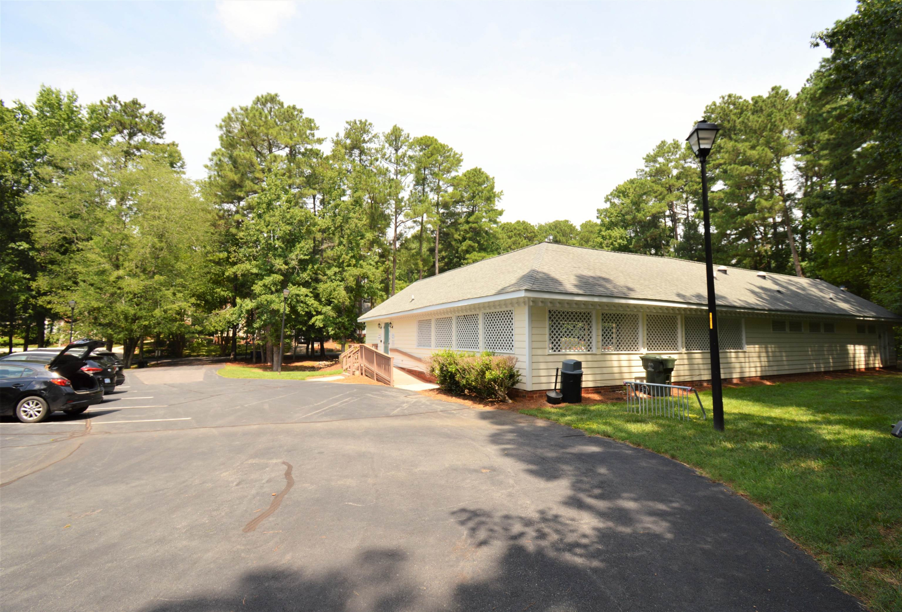 7008 Sandringham Drive Raleigh, NC 27613 - Photo 40 of 52 Pool Entrance & Bathhouse