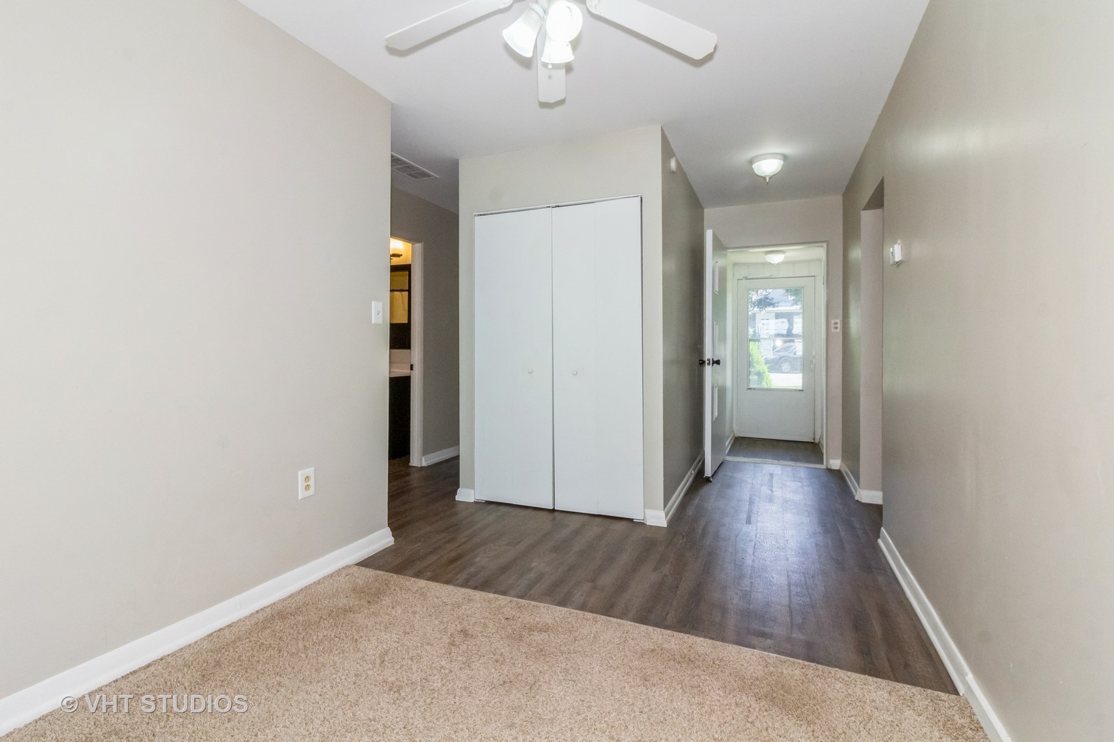 903 North 13th Street DeKalb, IL 60115 - Photo 8 of 19 wooden floor in an empty room with a gallery