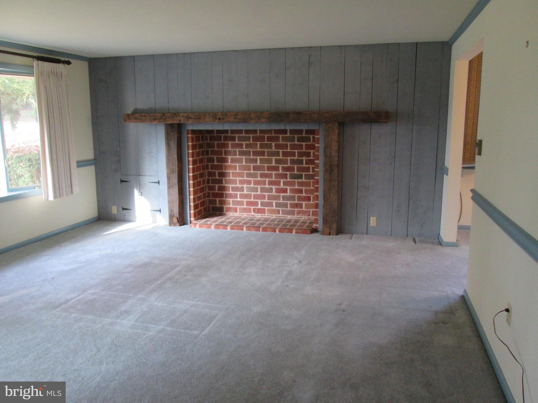 3 Neil Drive Lititz, PA 17543 - Photo 11 of 41 Barnwood Wall & Rustic Mantel - Just Add Woodstove