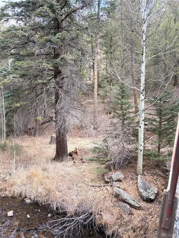 a view of a wooden fence