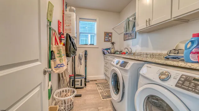 a view of washer and dryer