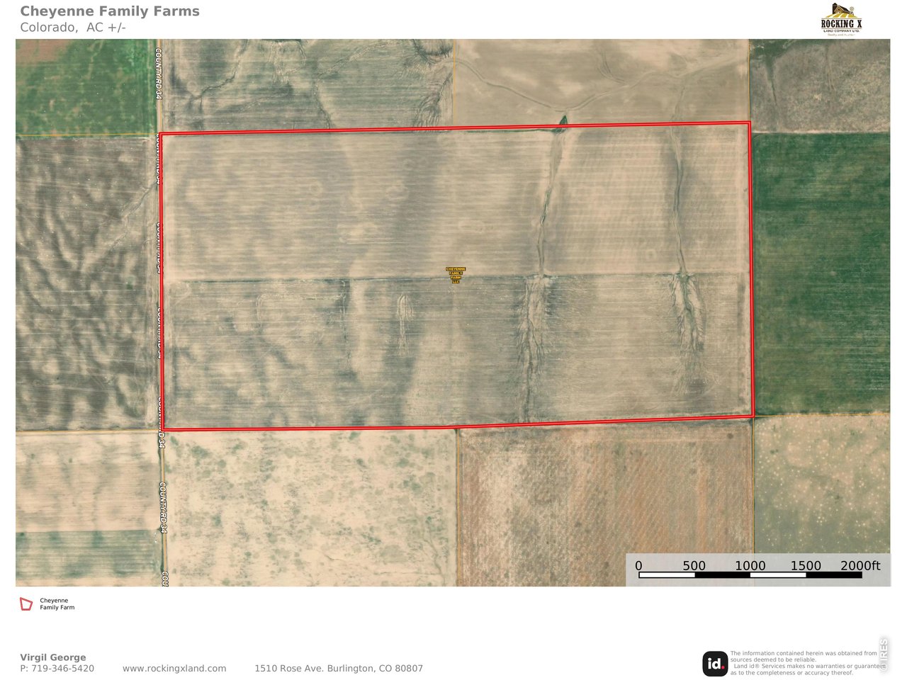 261446 Co Road Cheyenne Wells, CO 80810 - Photo 1 of 1 Aerial