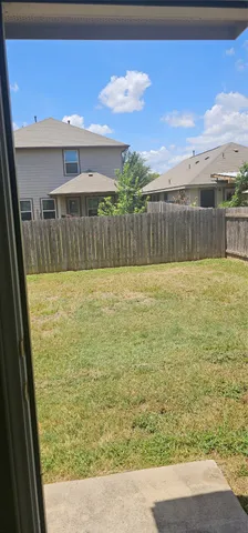 a view of swimming pool with an ocean view