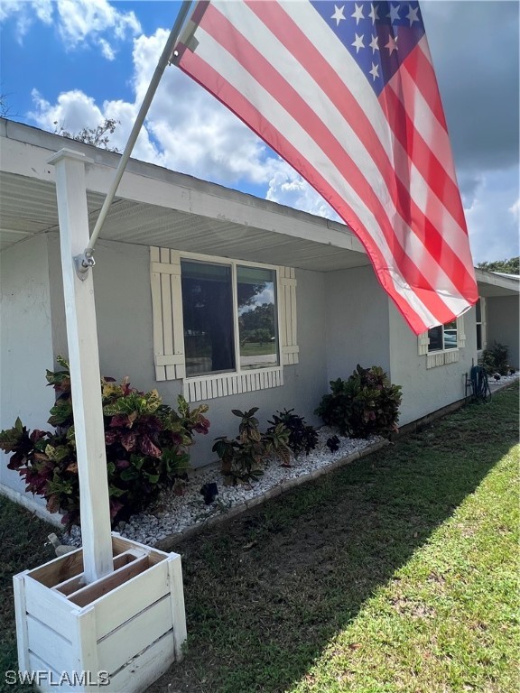 4020 Rainbow Circle LaBelle, FL 33935 - Photo 12 of 30 a front view of house with yard