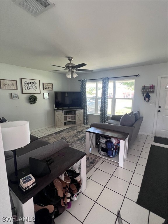 4020 Rainbow Circle LaBelle, FL 33935 - Photo 15 of 30 a living room with furniture and a flat screen tv