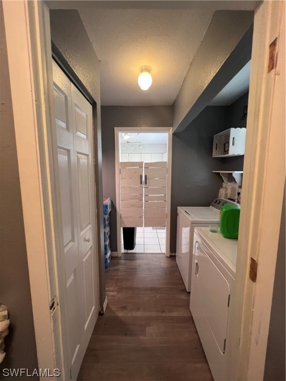 4020 Rainbow Circle LaBelle, FL 33935 - Photo 24 of 30 a view of hallway with washer and dryer