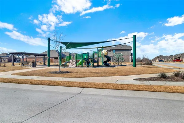 a view of building with street
