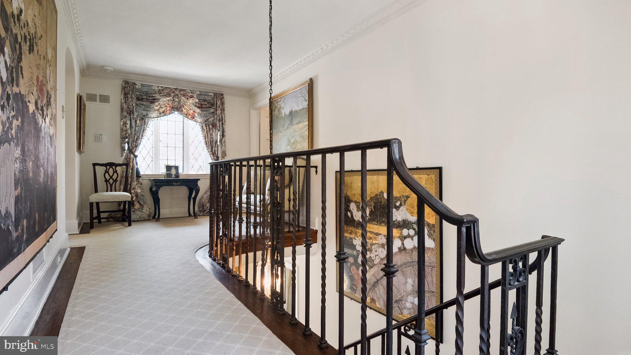 517 Fishers Road Bryn Mawr, PA 19010 - Photo 33 of 70 a view of staircase with railing and white walls
