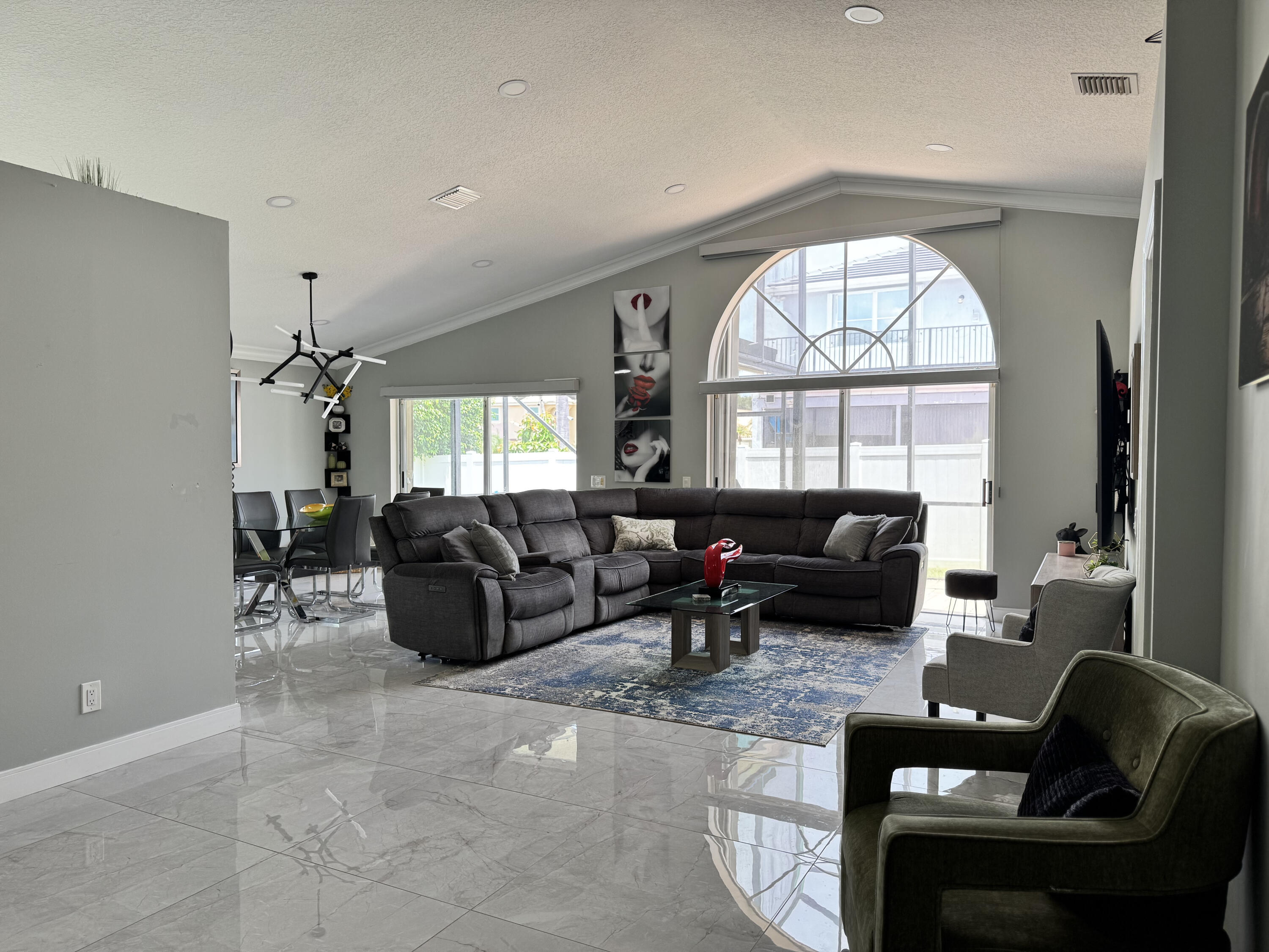 18038 Rhumba Way Boca Raton, FL 33496 - Photo 9 of 39 a living room with furniture and a large window