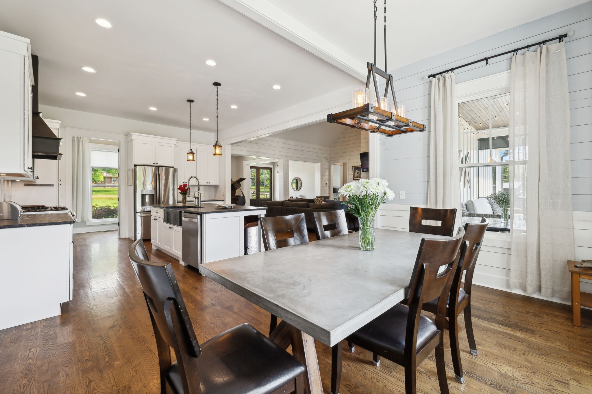 273 Halltown Road Cottontown, TN 37048 - Photo 19 of 65 a view of a dining room with furniture window and wooden floor