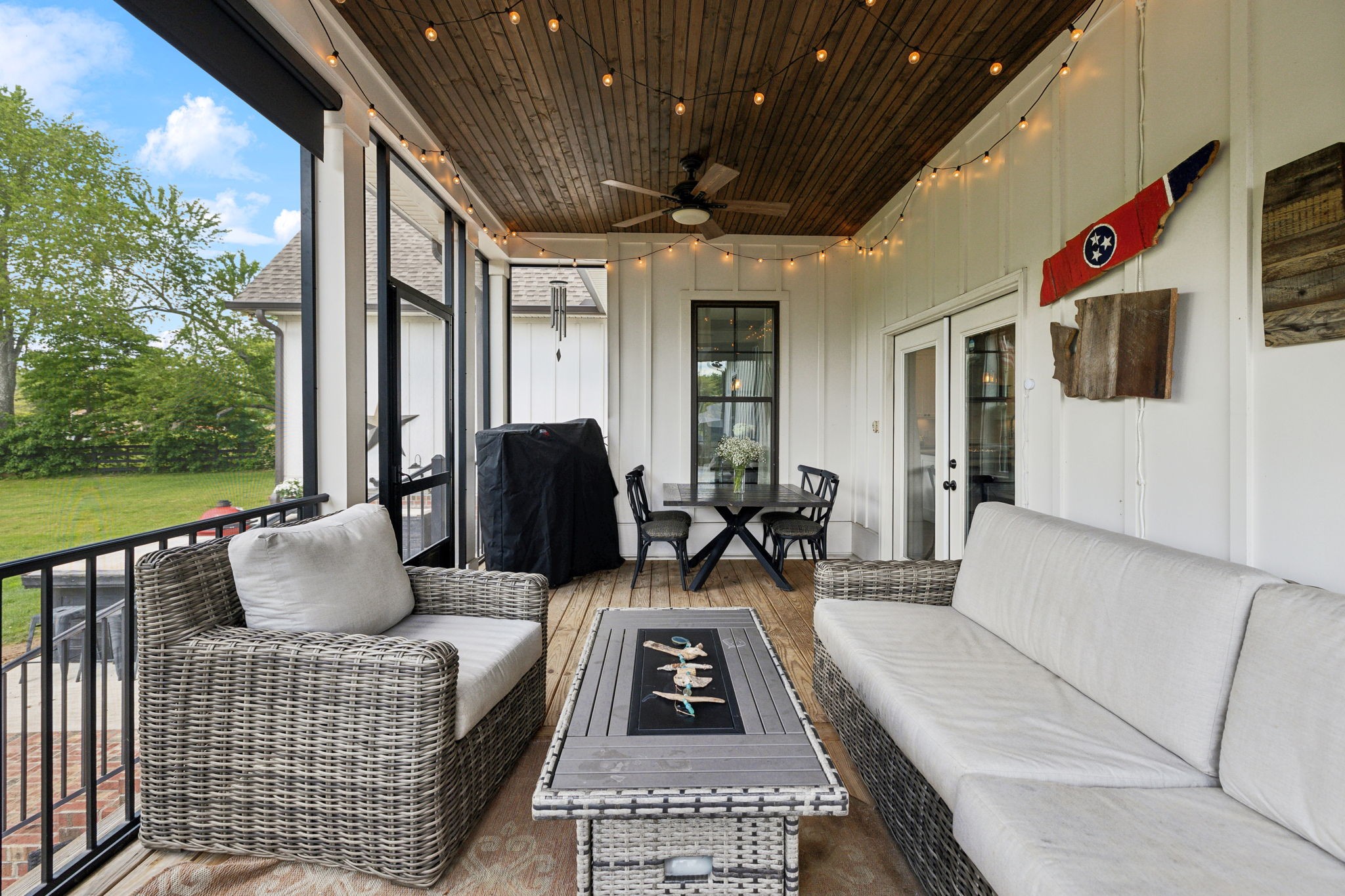 273 Halltown Road Cottontown, TN 37048 - Photo 50 of 65 a outdoor living space with furniture and garden view