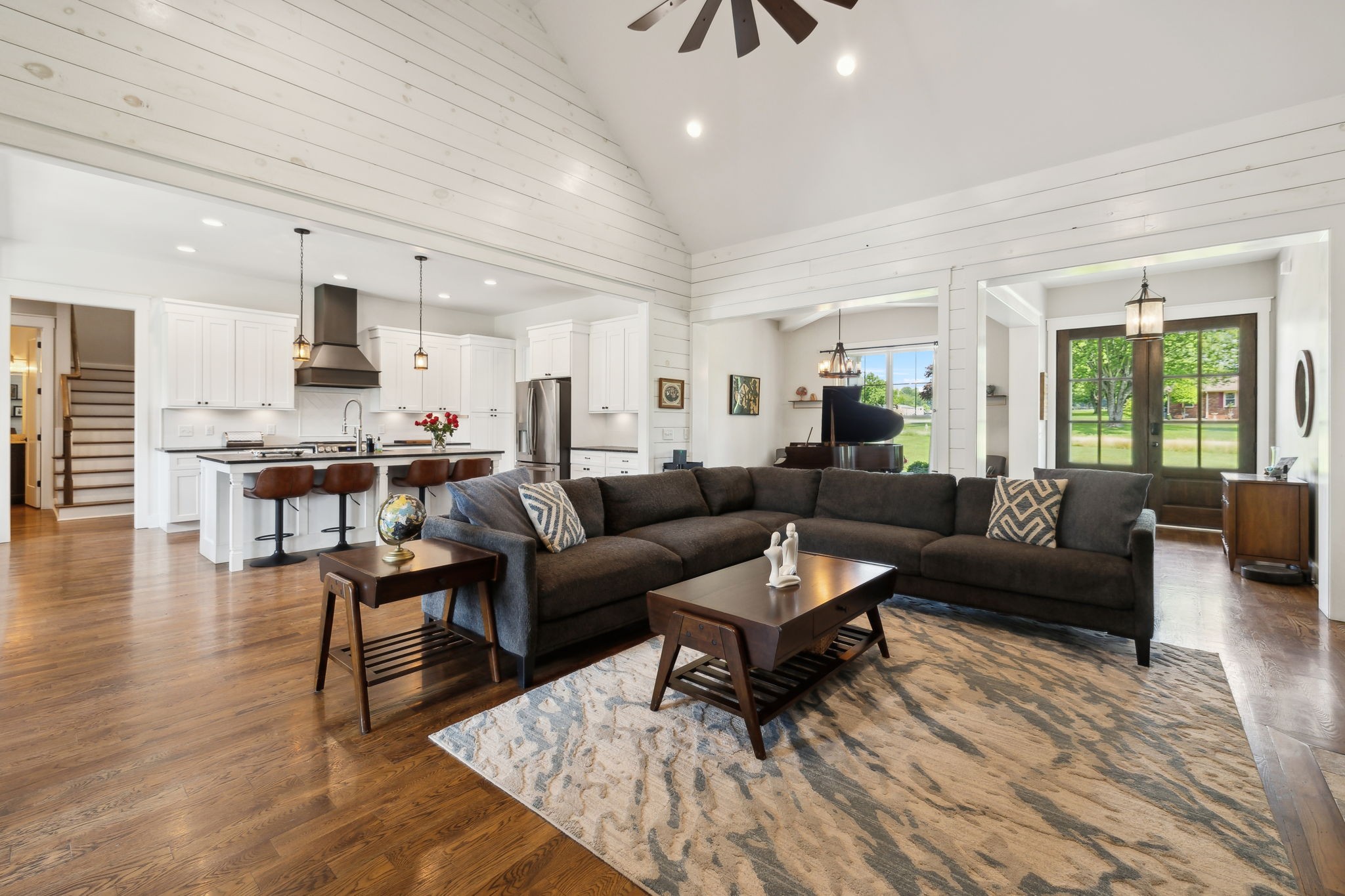273 Halltown Road Cottontown, TN 37048 - Photo 10 of 65 a living room with furniture and wooden floor
