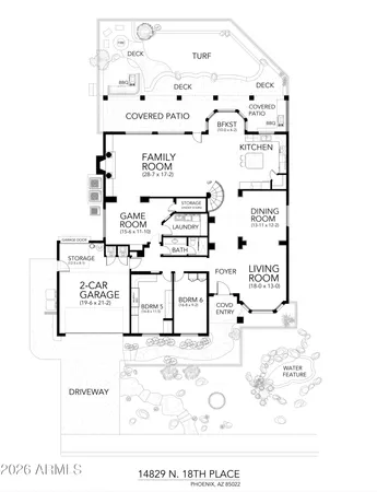$1,080,000 | 14829 North 18th Place, Phoenix, AZ 85022