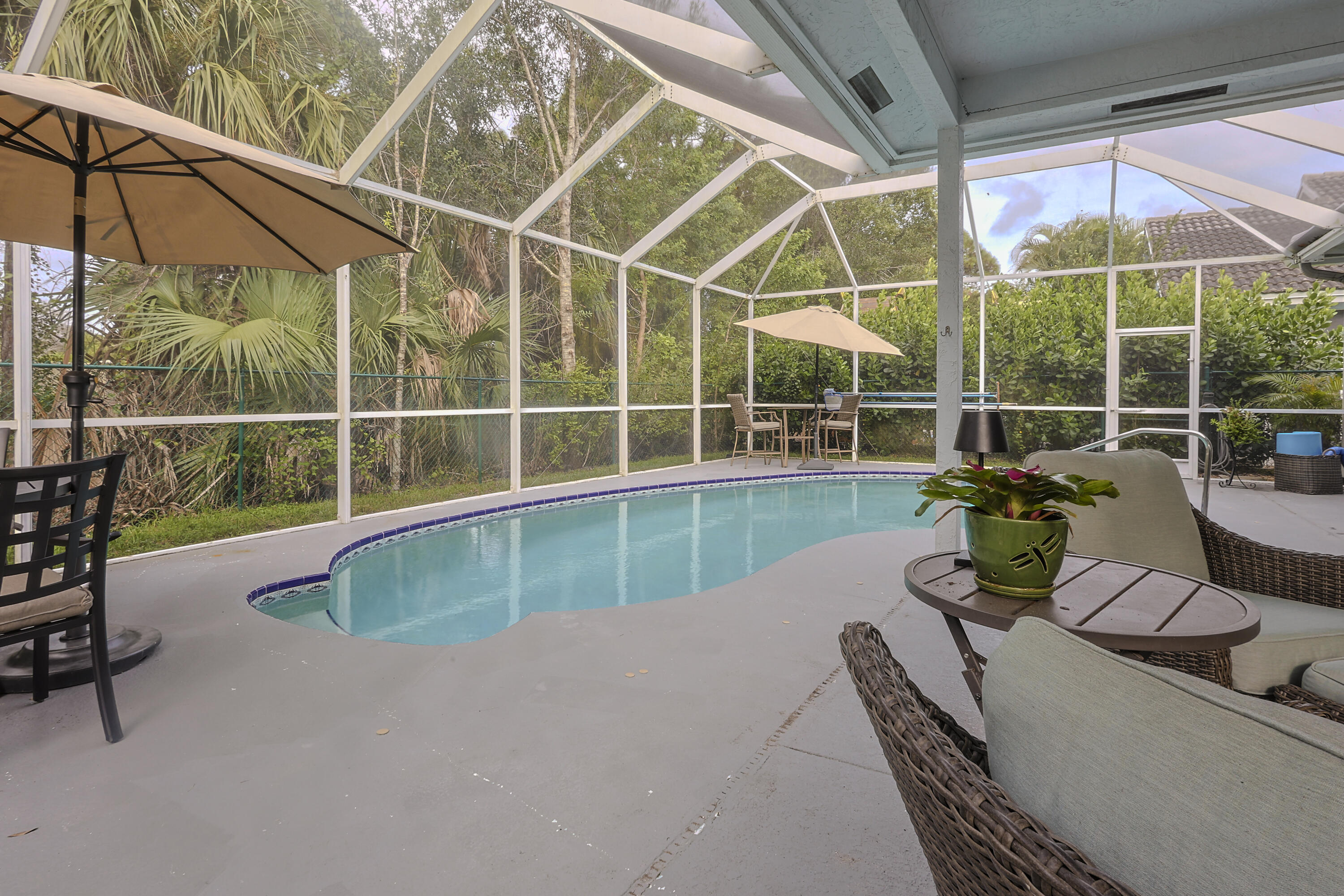 7205 Southeast Seagate Lane Stuart, FL 34997 - Photo 23 of 30 Screened Pool