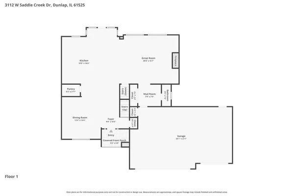 $474,000 | 3112 West Saddle Creek Drive, Dunlap, IL 61525