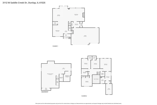 $474,000 | 3112 West Saddle Creek Drive, Dunlap, IL 61525