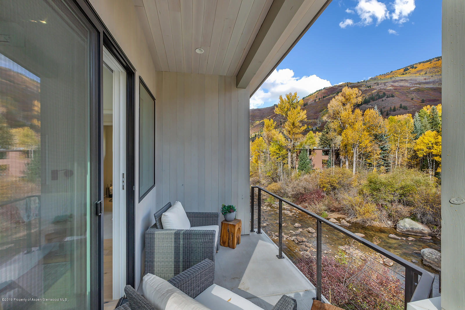 1098 Waters Avenue Aspen, CO 81611 - Photo 26 of 45 a view of balcony with furniture