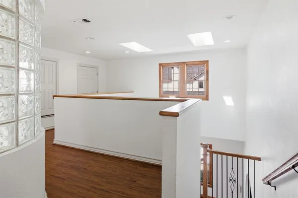 wooden floor in an empty room