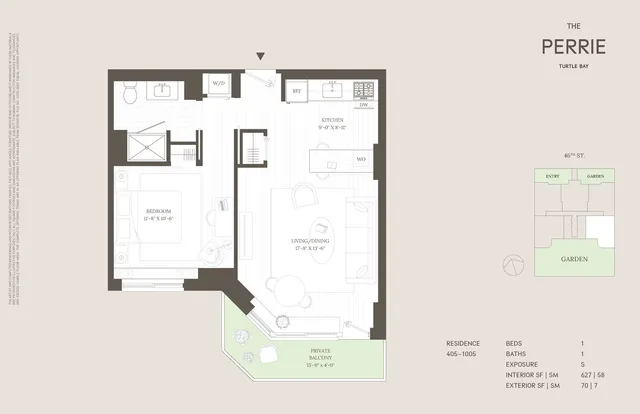 $990,000 | 234 East 46th Street, Unit 705 | Midtown East