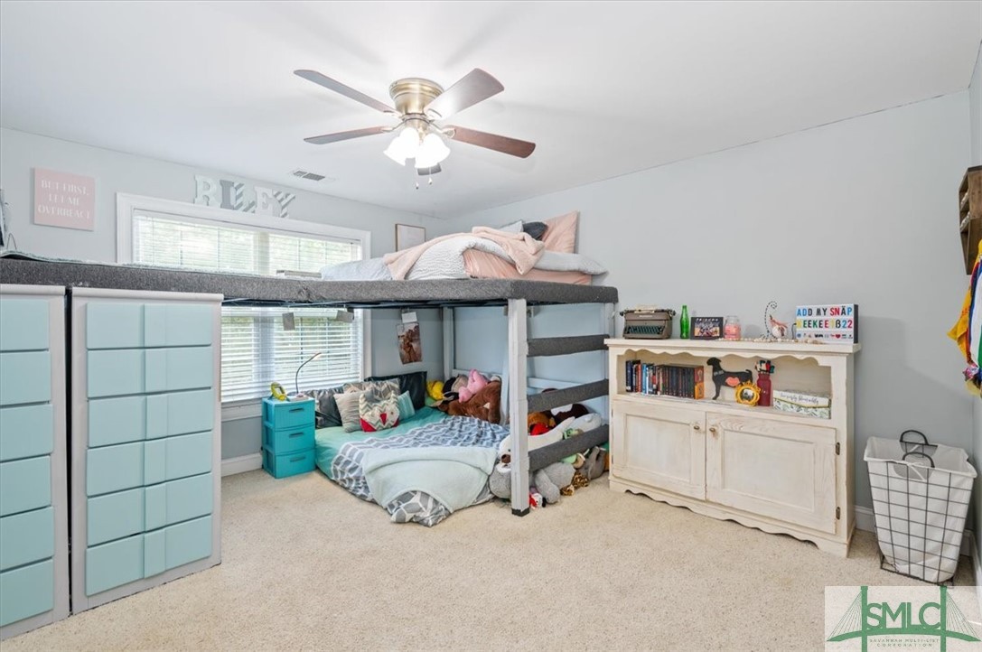 111 Stadium Drive Guyton, GA 31312 - Photo 28 of 50 3rd Bedroom (Loft Bed with Built In Desk Can Remai