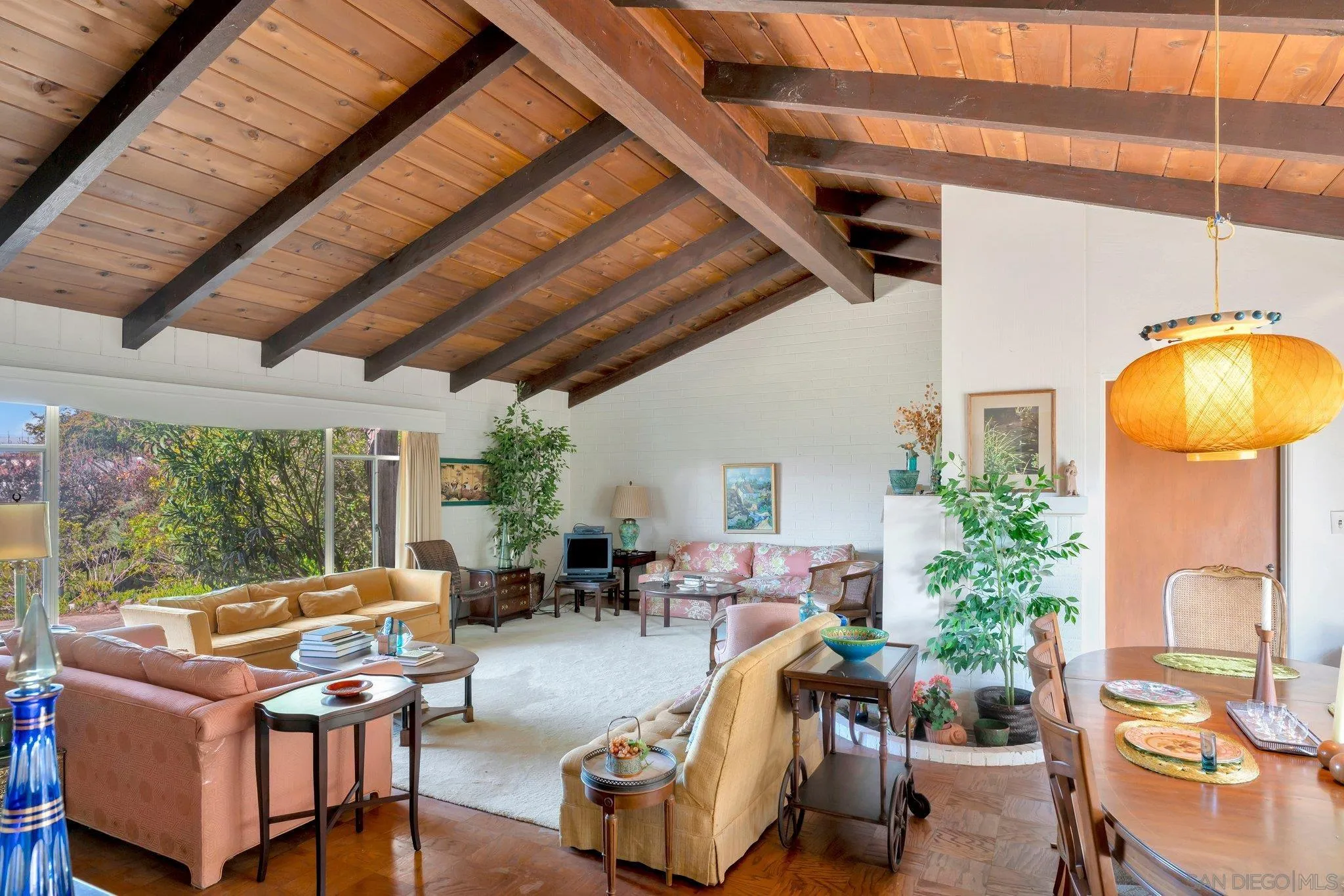 1351 Rhoda Drive La Jolla, CA 92037 - Photo 11 of 20 a living room with furniture and a large window