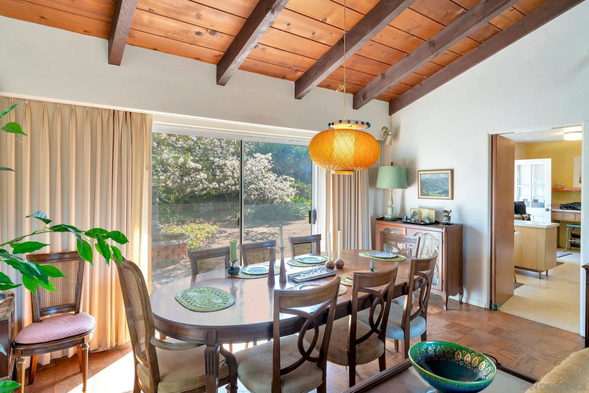 1351 Rhoda Drive La Jolla, CA 92037 - Photo 13 of 20 a dining room with furniture and window