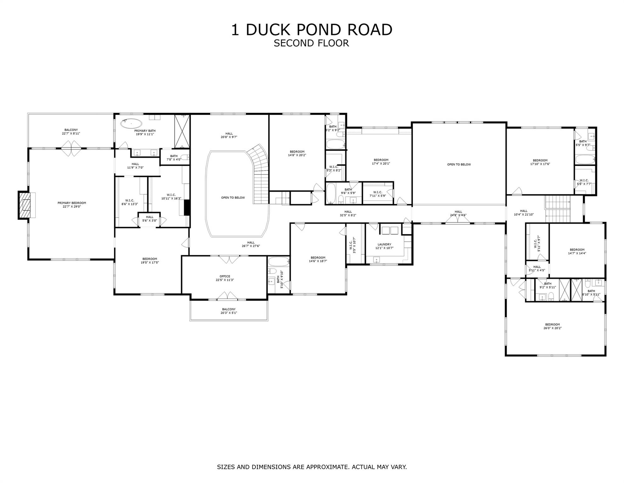 1 Duck Pond Road Scarsdale, NY 10583 - Photo 47 of 48 a picture of floor plan