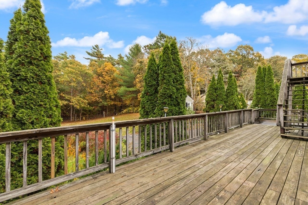 10 Oak Street Wareham, MA 02571 - Photo 28 of 39 a view of balcony with wooden floor and fence