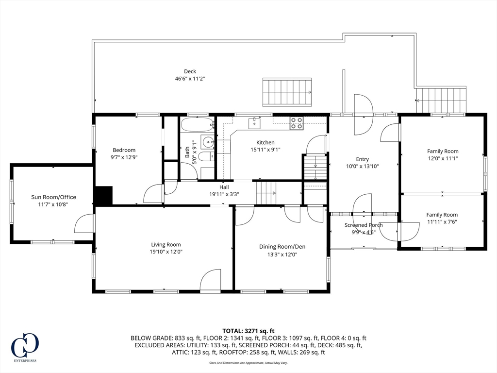 10 Oak Street Wareham, MA 02571 - Photo 34 of 39 a picture of a floor plan