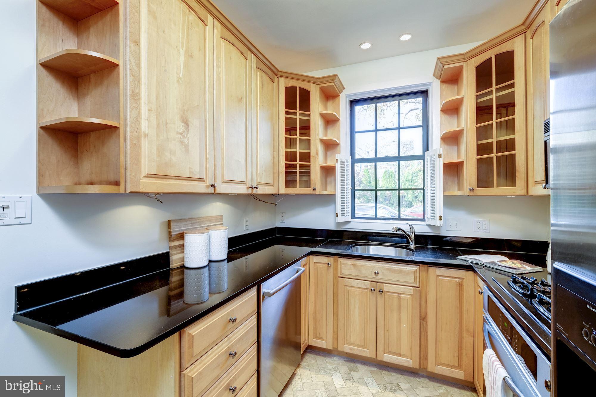 244 9th Street Southeast Washington, DC 20003 - Photo 5 of 28 Renovated kitchen with large window