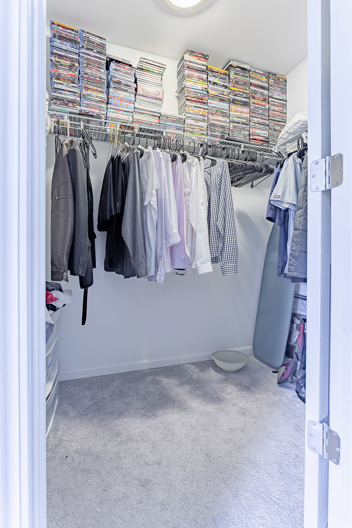 133 Willey Street Gilberts, IL 60136 - Photo 14 of 21 a view of walk in closet with clothes and shoes