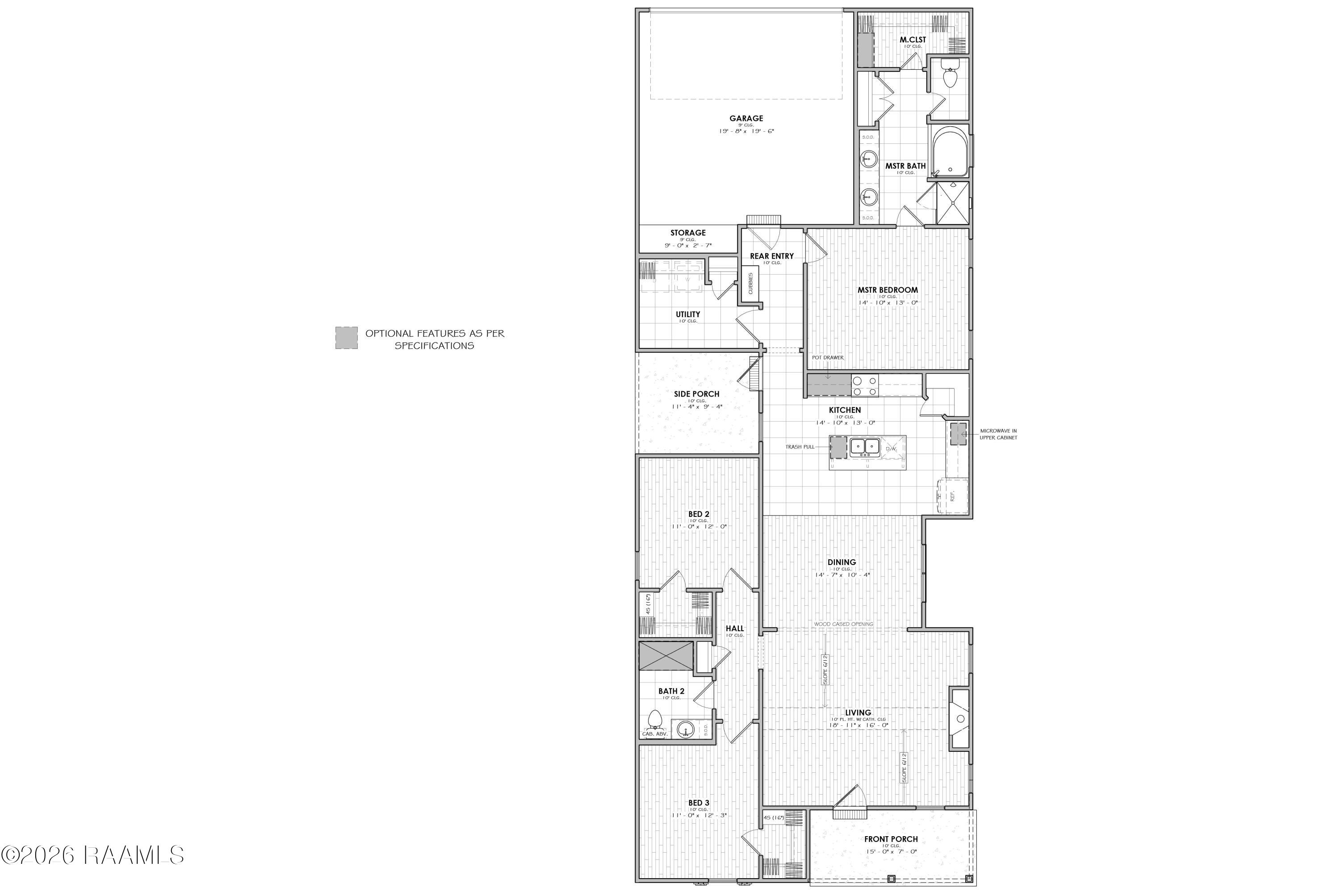 402 Rue Gambetta Lafayette, LA 70507 - Photo 3 of 12 Hope Farmhouse II - Base Plan_20240516