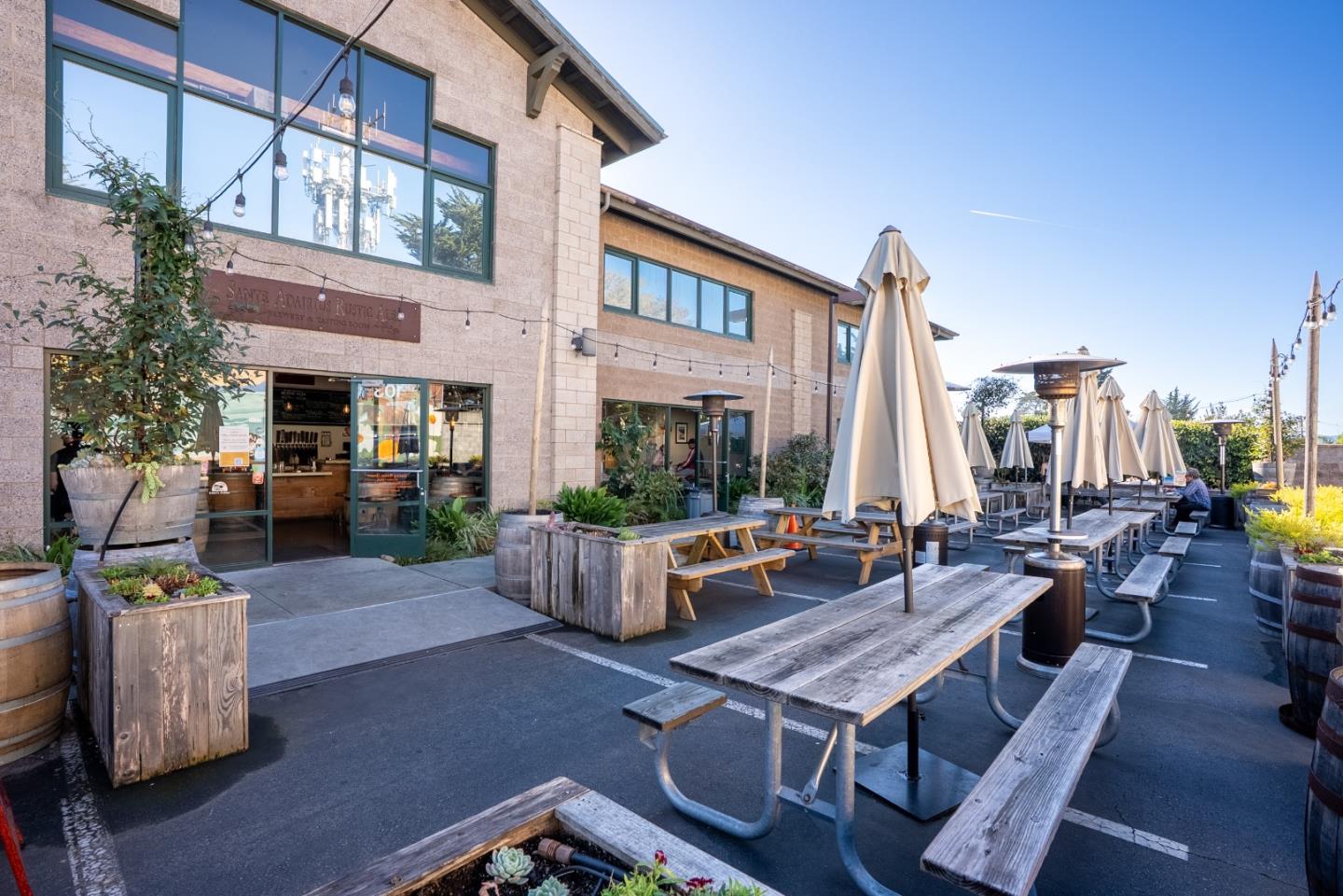 930 Rosedale Avenue, Unit 68 Capitola, CA 95010 - Photo 15 of 20 a outdoor space with patio couch and a potted plant