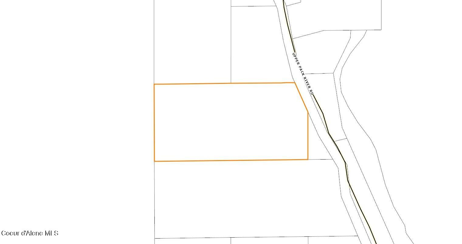 Nka Upper Pack River Road Sandpoint, ID 83864 - Photo 7 of 8 Map of Upper Pack River 5AC.