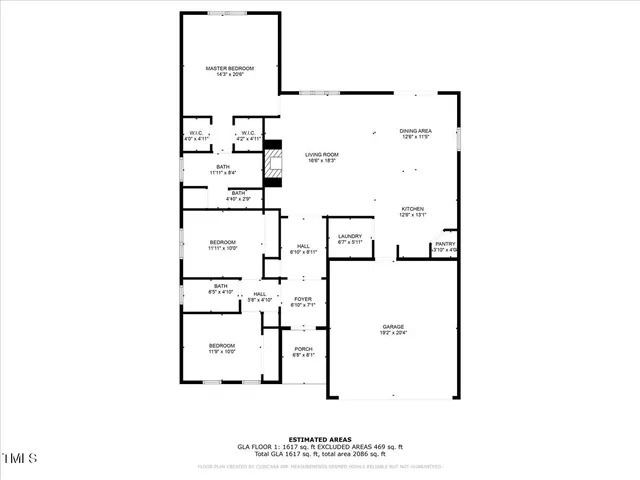 a picture of a floor plan