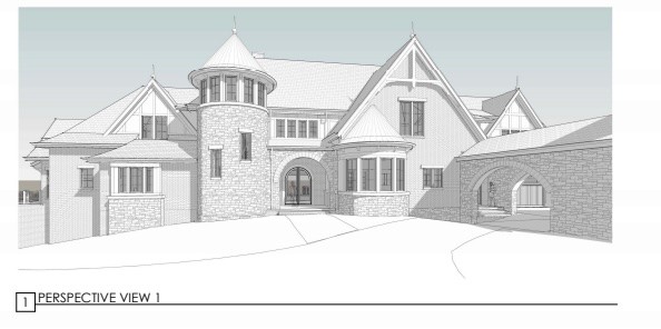 6017 Russell Ridge Lane Franklin, TN 37064 - Photo 60 of 66 a black and white photo of a house