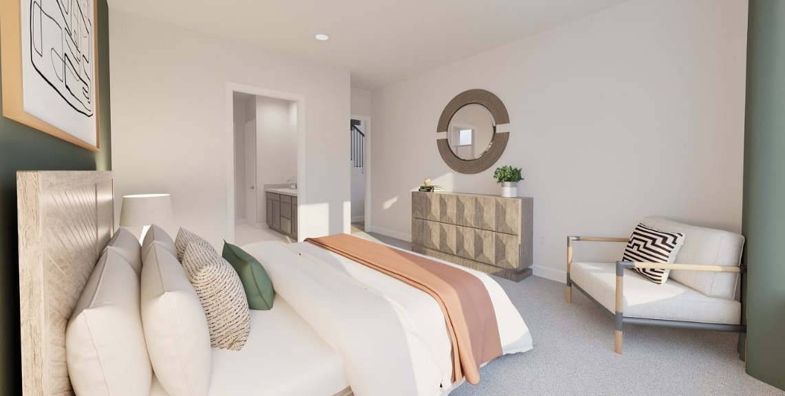 8226 Holly Blue Drive Rosharon, TX 77583 - Photo 27 of 47 Guest Suite***Photos are strictly illustrative. This is not the actual homesite.**