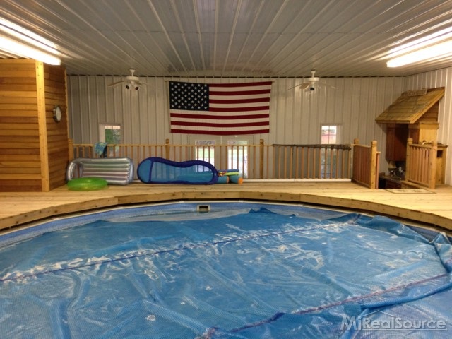 1580 Stapleton Road Goodells, MI 48027 - Photo 19 of 22 This is view 4 of inside the pool area.