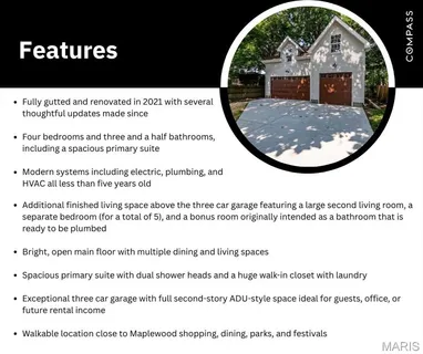 $575,000 | 3149 Cherry Avenue, Maplewood, MO 63143