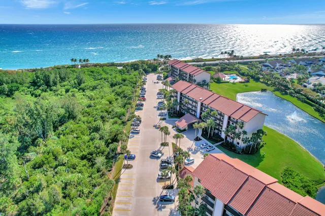 a view of a city with an ocean
