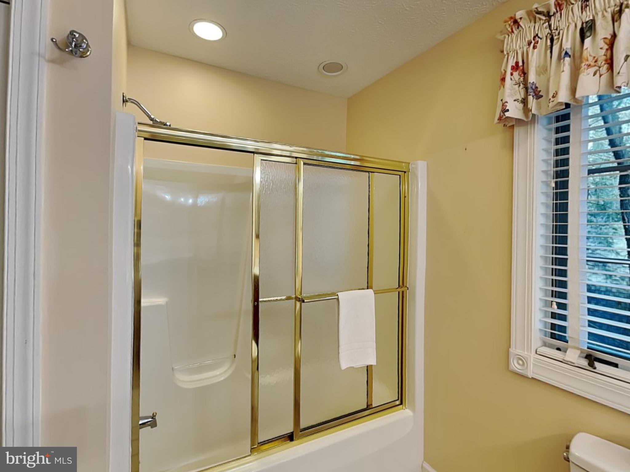 3067 Shingle Camp Road McHenry, MD 21541 - Photo 21 of 68 a bathroom with a glass shower door